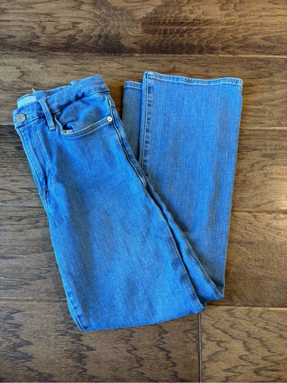 Frame Denim Women’s Boot Cut Jeans in Medium Blue